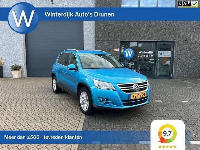 Blauw Gebruikt 2008 VW Tiguan Sport SUV | € 9.450 (Iets duurder) - Afbeelding 1/4