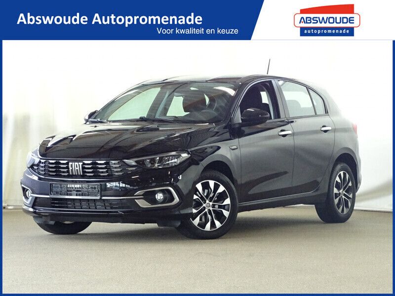Zwart Gebruikt 2022 Fiat Tipo Hatchback | € 21.950 (Eerlijke prijs) - Afbeelding 1/4
