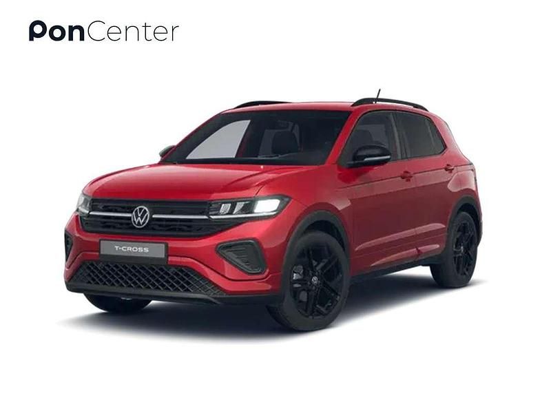 Rood Nieuw 2025 VW T-Cross R-line SUV | € 43.950 (Duur) - Afbeelding 1/4