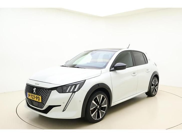 Wit Gebruikt 2022 Peugeot e-208 GTi Hatchback | € 19.945 (Duur) - Afbeelding 1/4