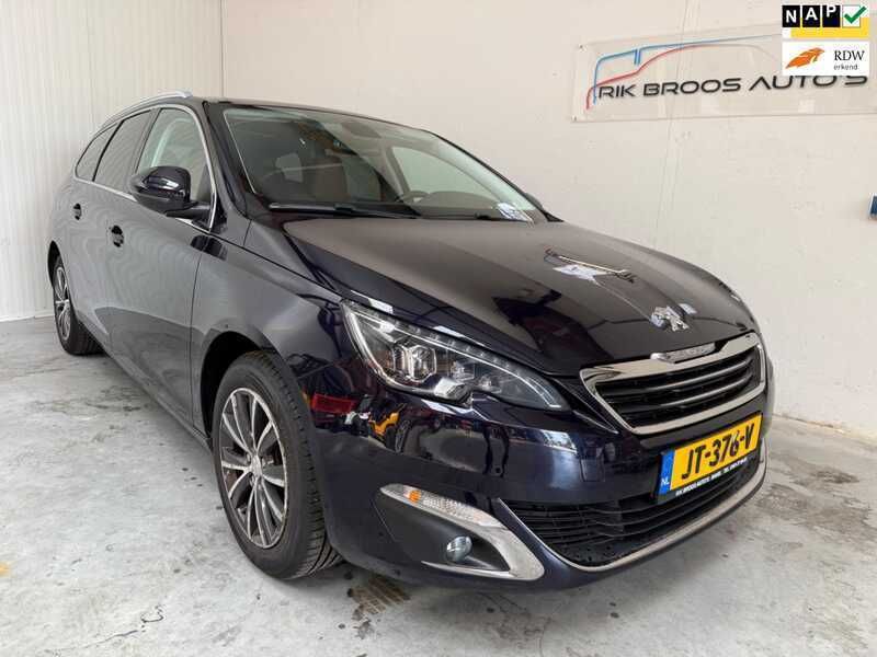 Blauw Gebruikt 2016 Peugeot 308 Premium Stationwagen | € 8.995 (Eerlijke prijs) - Afbeelding 1/4