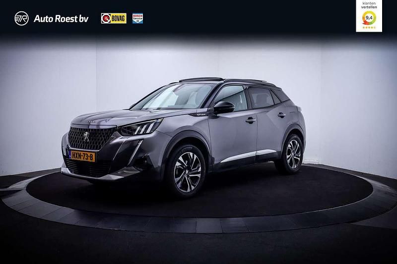 Grijs Gebruikt 2020 Peugeot 2008 GT-line SUV | € 21.950 (Iets duurder) - Afbeelding 1/4