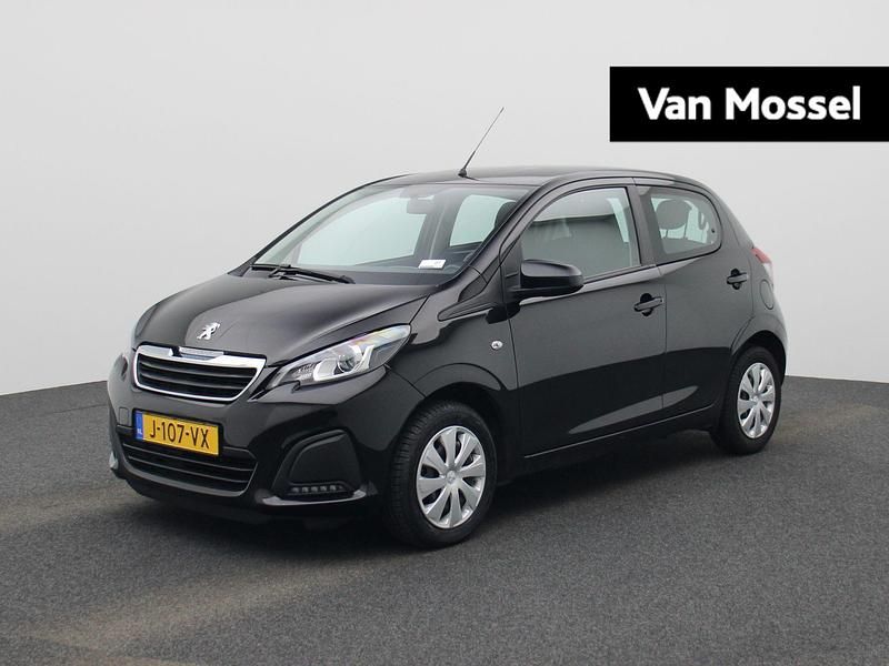 Zwart Occasion 2020 Peugeot 108 Active Hatchback | € 8.400 (Eerlijke prijs) - Afbeelding 1/4