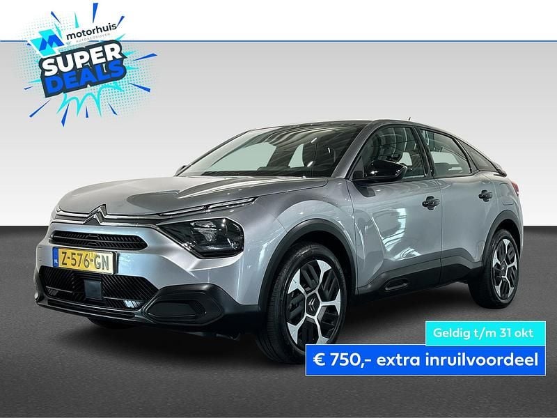 Grijs Gebruikt 2024 Citroën C4 PureTech Hatchback | € 22.440 (Eerlijke prijs) - Afbeelding 1/4