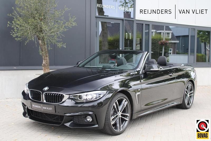 Zwart Gebruikt 2019 BMW 430 Cabriolet Executive Cabriolet | € 36.890 (Eerlijke prijs) - Afbeelding 1/4