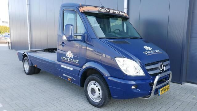 Blauw Gebruikt 2009 Mercedes Sprinter Van | € 8.500 - Afbeelding 1/4