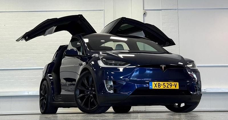 Occasion Tesla Model X 311 kW (424 PK) 2018 Blauw SUV