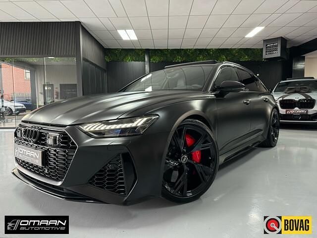 Occasion Audi RS6 Comfort 711 PK (522 kW) 2019 Zwart Stationwagen