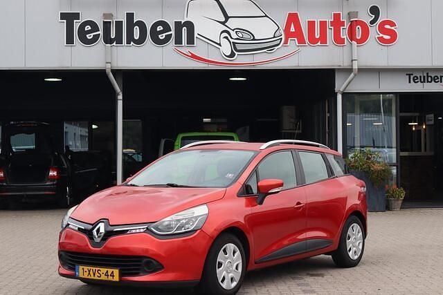 Rood Gebruikt 2014 Renault Clio GrandTour Expression Stationwagen | € 3.495 (Iets duurder) - Afbeelding 1/4