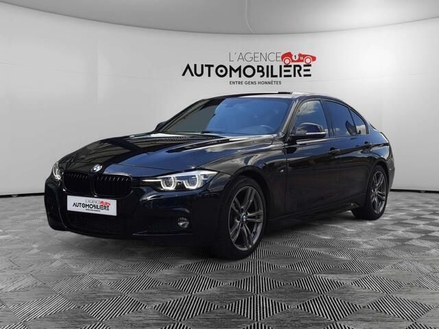 Zwart Gebruikt 2018 BMW 318 Shadowline Sedan | € 19.990 (Eerlijke prijs) - Afbeelding 1/4
