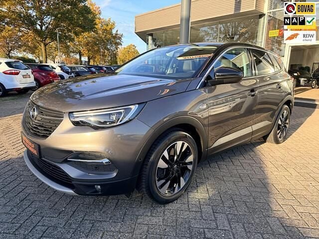 Grijs (metallic) Gebruikt 2021 Opel Grandland X Business Elegance SUV | € 21.440 (Super prijs) - Afbeelding 1/4