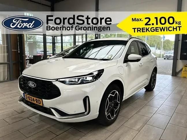 Wit Gebruikt 2024 Ford Kuga ST-Line X SUV | € 41.890 (Goede deal) - Afbeelding 1/4