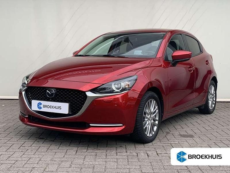 Rood Gebruikt 2020 Mazda 2 Signature Hatchback | € 18.495 (Eerlijke prijs) - Afbeelding 1/4