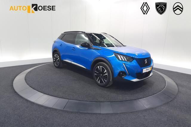 Blauw Gebruikt 2020 Peugeot e-2008 GTi SUV | € 17.700 (Eerlijke prijs) - Afbeelding 1/4