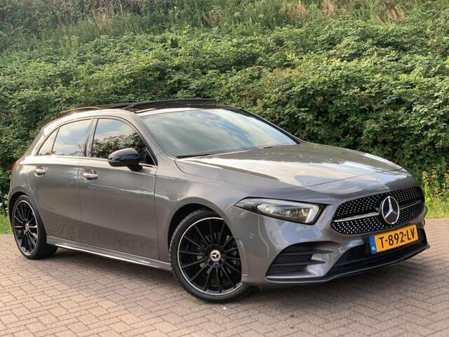 Grijs Gebruikt 2019 Mercedes A200 AMG Hatchback | € 29.990 (Duur) - Afbeelding 1/4