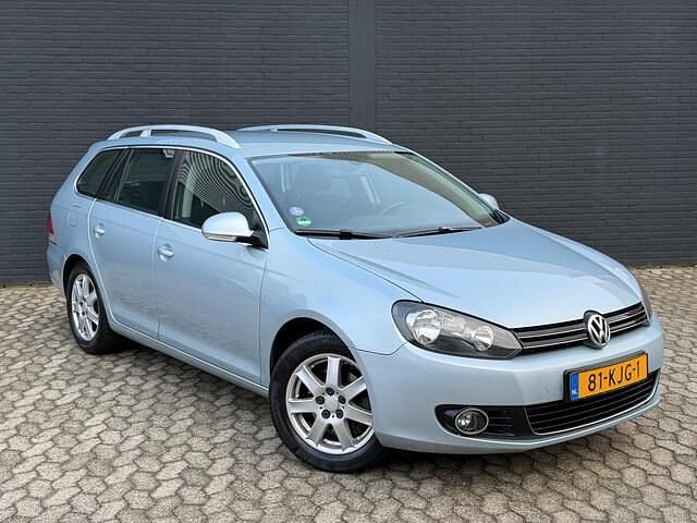 Occasion VW Golf V Highline 122 PK (89 kW) 2009 Blauw Stationwagen