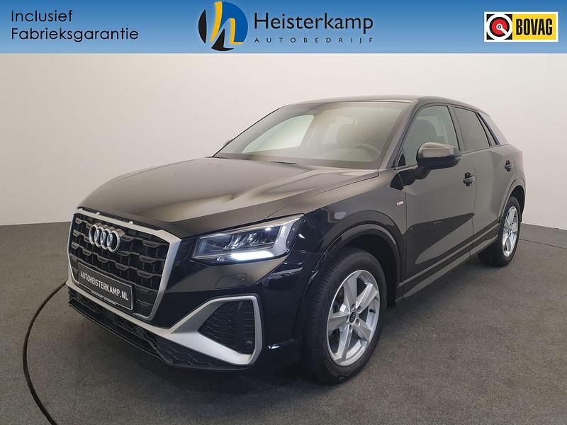 Zwart Gebruikt 2023 Audi Q2 S-Line SUV | € 33.950 (Iets duurder) - Afbeelding 1/4