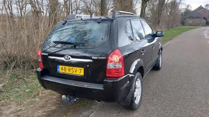 Occasion Hyundai Tucson Dynamiq 141 PK (103 kW) 2007 Zwart SUV