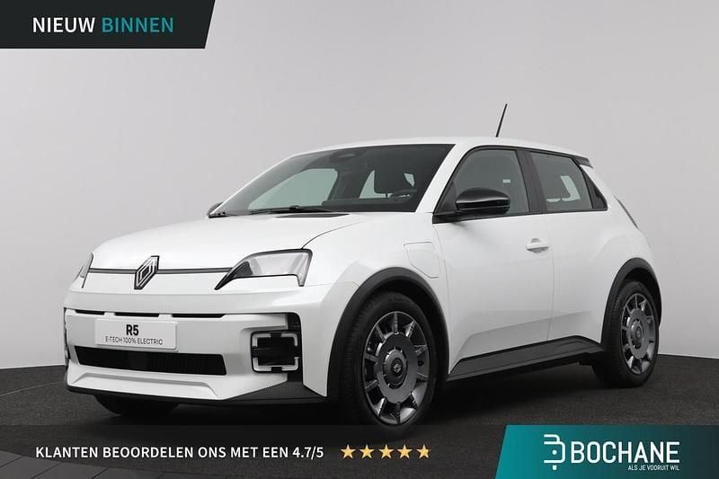 Wit Nieuw 2025 Renault R5 Evolution Hatchback | € 27.240 (Super prijs) - Afbeelding 1/4