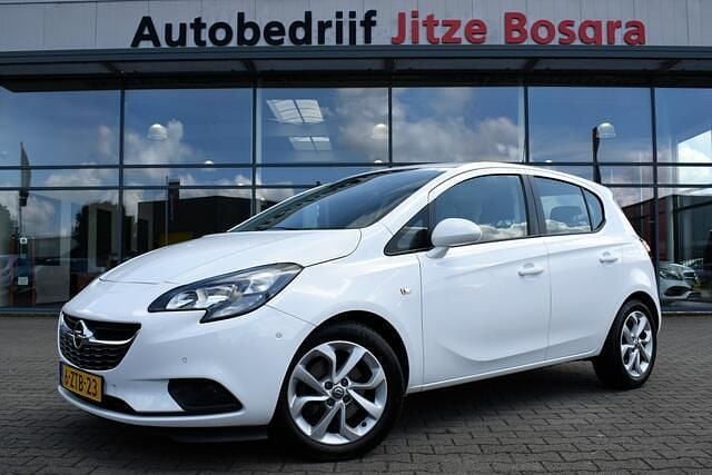 Wit Gebruikt 2015 Opel Corsa Edition Hatchback | € 5.950 (Eerlijke prijs) - Afbeelding 1/4