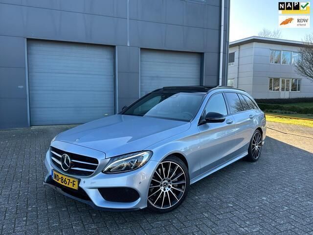 Grijs Gebruikt 2017 Mercedes C300 AMG Stationwagen | € 17.450 (Iets duurder) - Afbeelding 1/4