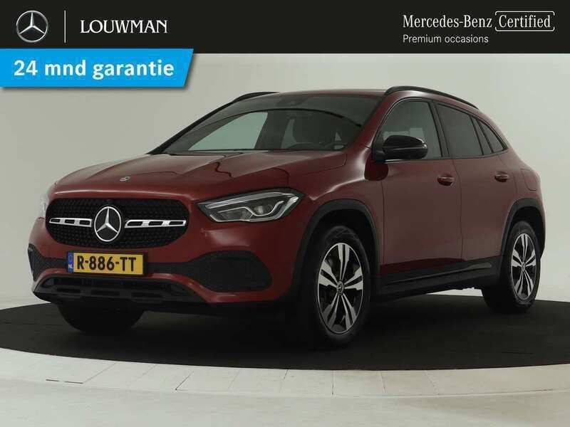 Rood Gebruikt 2021 Mercedes GLA250 AMG line SUV | € 32.995 (Super prijs) - Afbeelding 1/3