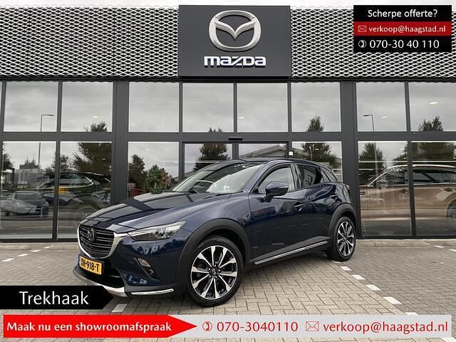 Deep crystal blue Gebruikt 2019 Mazda CX-3 SUV | € 17.940 (Eerlijke prijs) - Afbeelding 1/4