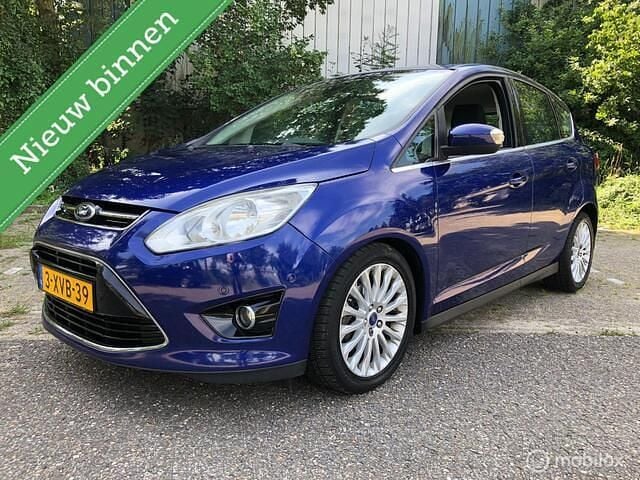 Blauw Gebruikt 2014 Ford C-MAX MPV | € 3.990 (Eerlijke prijs) - Afbeelding 1/4