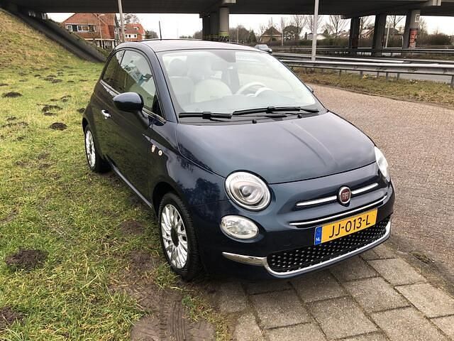Occasion Fiat 500 Lounge 69 PK (50 kW) 2016 Blauw Hatchback