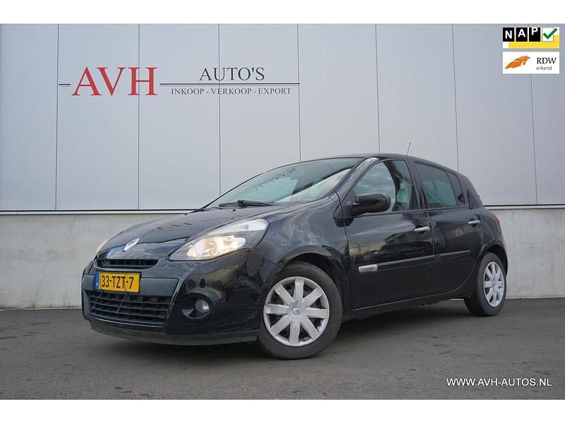 Zwart Gebruikt 2012 Renault Clio IV Authentique Hatchback | € 3.250 (Super prijs) - Afbeelding 1/4