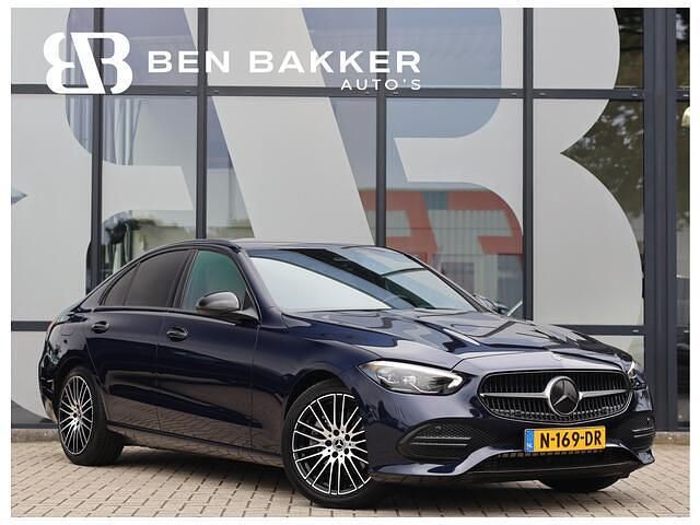 Blauw Gebruikt 2021 Mercedes C200 Luxury Sedan | € 32.900 (Super prijs) - Afbeelding 1/4
