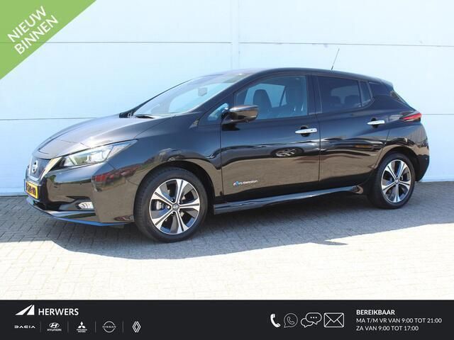Brilliant black Gebruikt 2021 Nissan Leaf Tekna Hatchback | € 19.735 (Eerlijke prijs) - Afbeelding 1/4