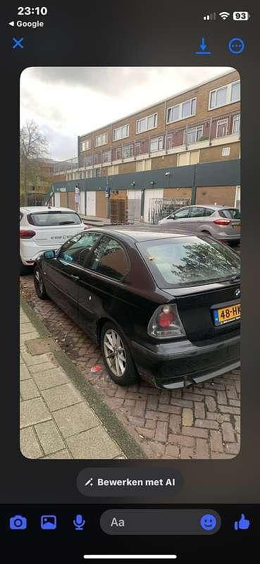 Occasion BMW 316 Compact Executive 116 PK (85 kW) 2001 Zwart Hatchback