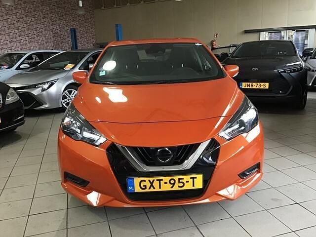 Oranje Gebruikt 2022 Nissan Micra Visia Hatchback | € 12.000 (Goede deal) - Afbeelding 1/4