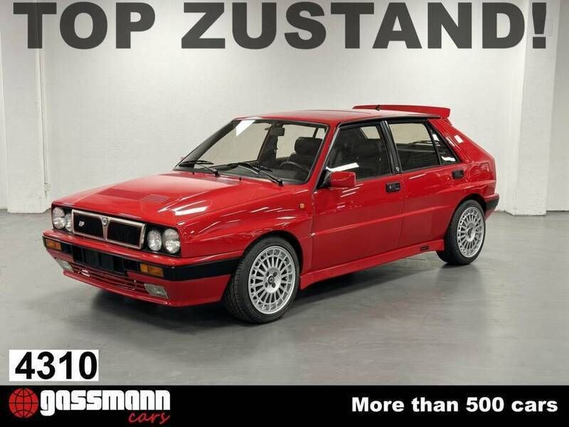Roodrot Gebruikt 1990 Lancia Delta Sedan | € 99.000 - Afbeelding 1/4