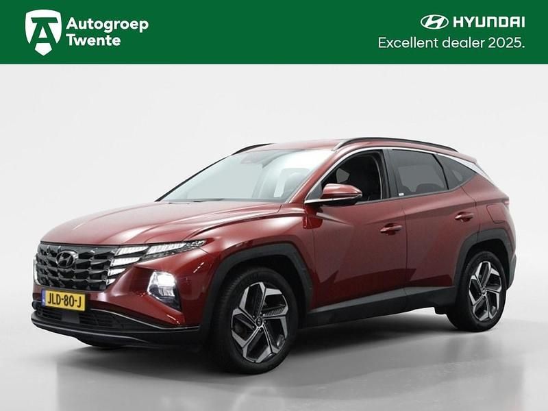 Rood Gebruikt 2021 Hyundai Tucson Premium SUV | € 30.950 (Eerlijke prijs) - Afbeelding 1/4
