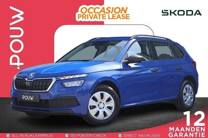 Blauw Gebruikt 2021 Skoda Kamiq Active SUV | € 15.450 (Goede deal) - Afbeelding 1/3