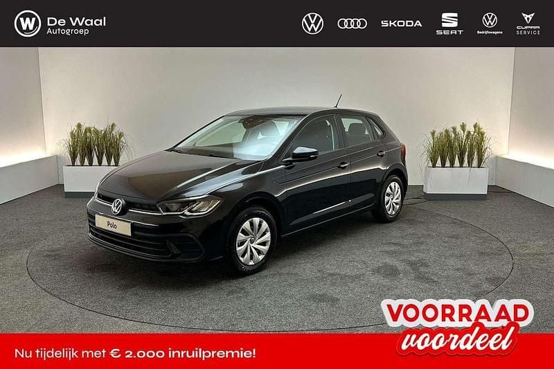 Zwart Nieuw 2025 VW Polo Edition Hatchback | € 25.995 (Goede deal) - Afbeelding 1/4