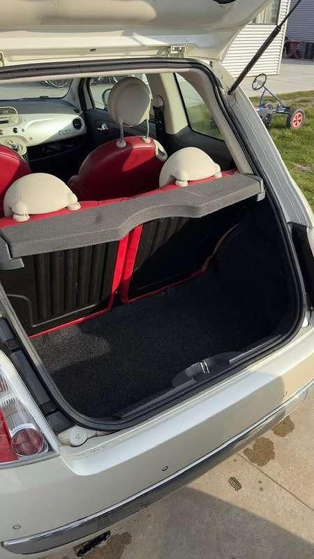 Occasion Fiat 500 Lounge 69 PK (50 kW) 2009 Wit Cabriolet