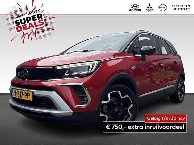 Rood Gebruikt 2021 Opel Crossland Ultimate SUV | € 19.930 (Eerlijke prijs) - Afbeelding 1/4