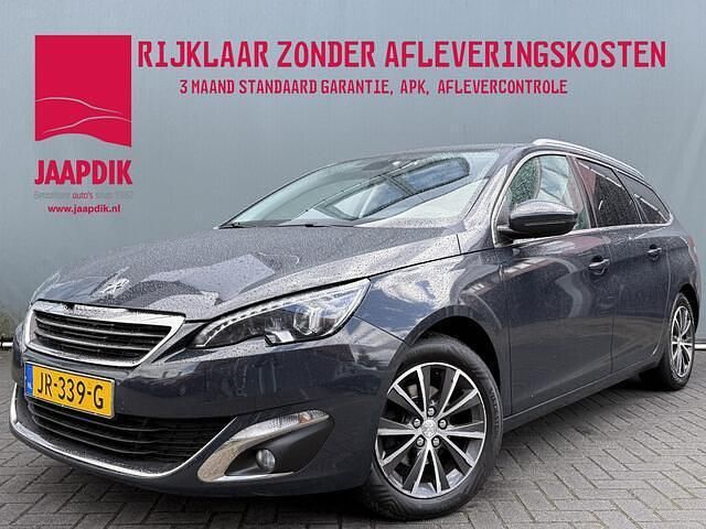 Grijs Gebruikt 2016 Peugeot 308 Allure Stationwagen | € 4.899 (Eerlijke prijs) - Afbeelding 1/3