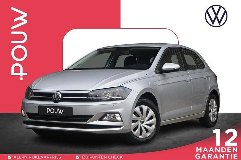 Grijs Gebruikt 2021 VW Polo Comfortline Hatchback | € 15.900 (Super prijs) - Afbeelding 1/4