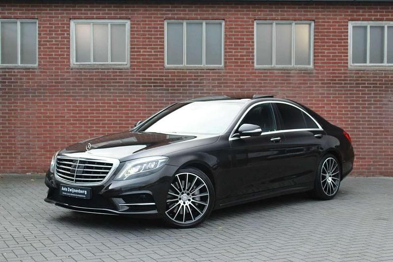 Zwart Gebruikt 2014 Mercedes S350 Sedan | € 24.900 (Super prijs) - Afbeelding 1/4