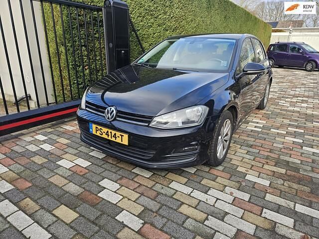 Zwart Occasion 2014 VW Golf VII Highline Hatchback | € 7.650 (Super prijs) - Afbeelding 1/4