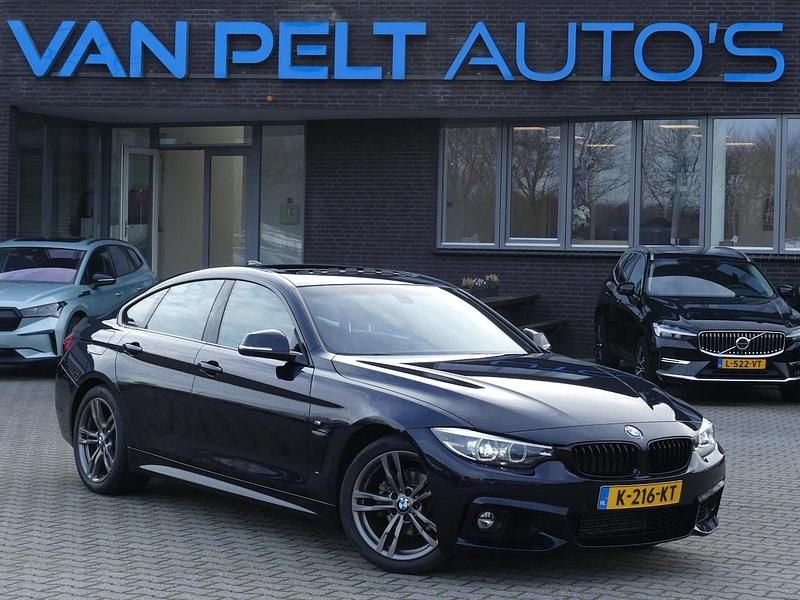 Zwart Occasion 2021 BMW 418 M Sport Coupé | € 25.900 (Goede deal) - Afbeelding 1/4