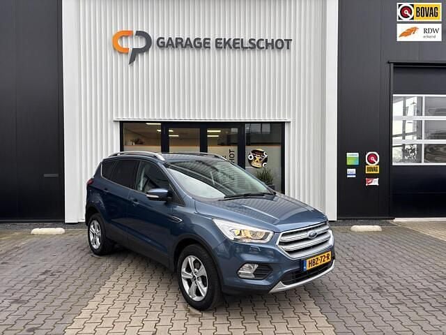 Blauw Occasion 2019 Ford Kuga Vignale SUV | € 19.990 (Eerlijke prijs) - Afbeelding 1/4