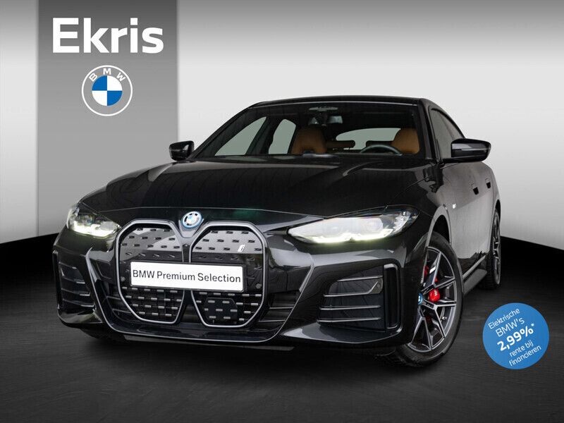 Zwart Gebruikt 2024 BMW i4 Executive Sedan | € 52.395 (Eerlijke prijs) - Afbeelding 1/4