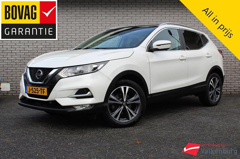 Wit Gebruikt 2019 Nissan Qashqai N-Connecta SUV | € 18.650 (Eerlijke prijs) - Afbeelding 1/4