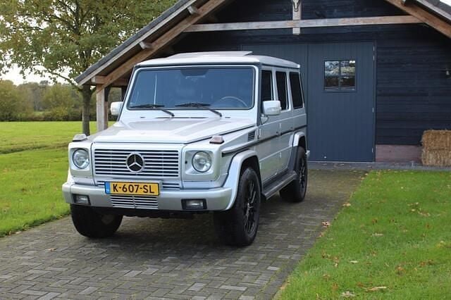 Zilver Gebruikt 2000 Mercedes G500 SUV | € 29.900 (Eerlijke prijs) - Afbeelding 1/4