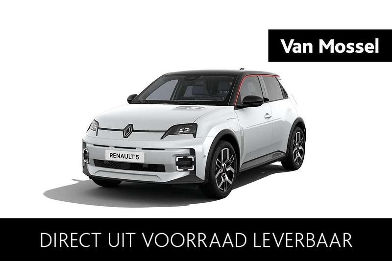 Wit Nieuw 2025 Renault 5 E-Tech Komfort Hatchback | € 34.240 (Eerlijke prijs) - Afbeelding 1/3